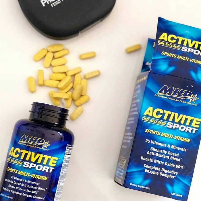 MHP Activite Sport - 120 tablets | High-Quality Vitamins & Minerals | MySupplementShop.co.uk