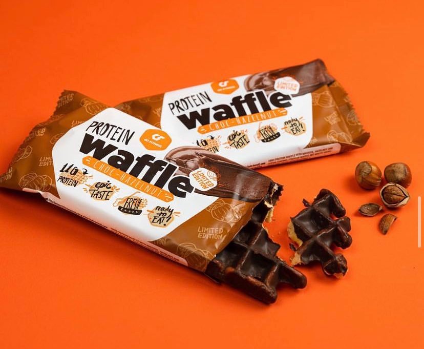 Go Fitness Protein Waffle 12x50g - Protein Waffle at MySupplementShop by Go Fitness