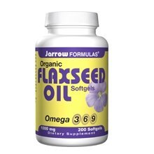 Jarrow Formulas Flaxseed Oil - 200 softgels | High-Quality Linseed Oils | MySupplementShop.co.uk