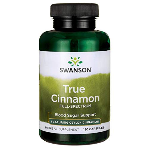 Swanson True Cinnamon Full Spectrum - 120 caps | High-Quality Health and Wellbeing | MySupplementShop.co.uk