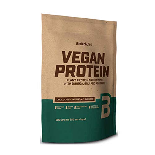 BioTechUSA Vegan Protein, Vanilla Cookie - 500g | High-Quality Plant Proteins | MySupplementShop.co.uk