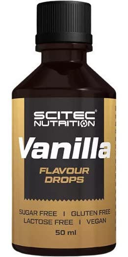 SciTec Flavour Drops, Mandelkeks - 50 ml.