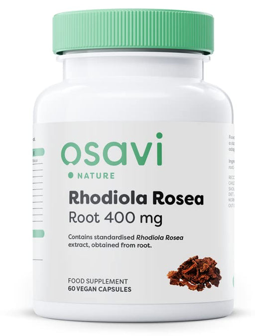 Osavi Rhodiola Rosea Root, 400mg - 60 vegan caps | High-Quality Combination Multivitamins & Minerals | MySupplementShop.co.uk