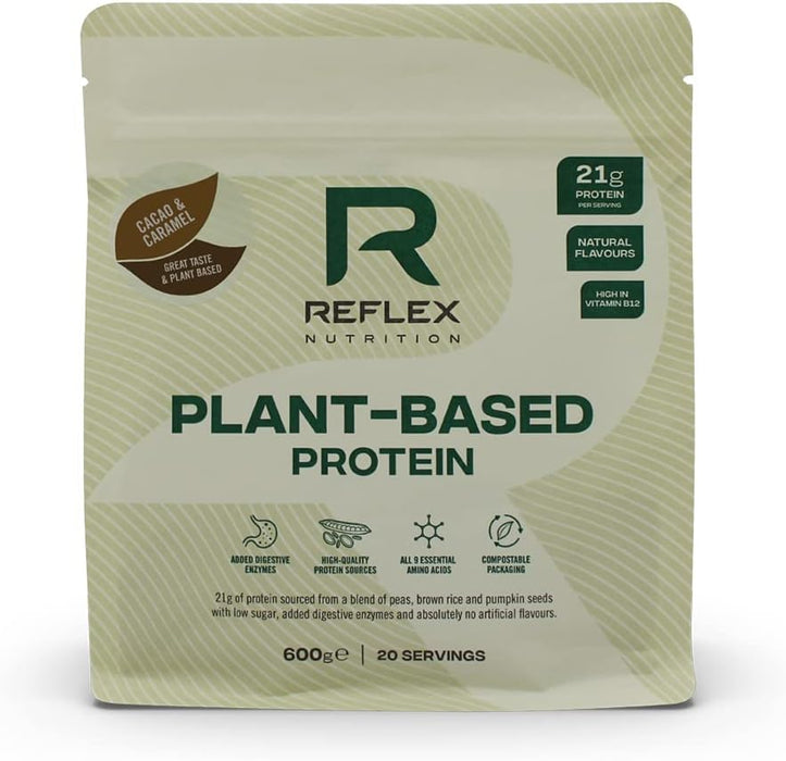 Reflex Nutrition pflanzliches Protein Vanilleschote 600 g