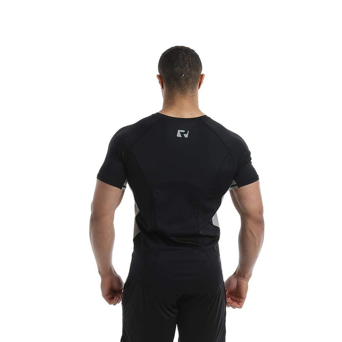 RIPT Contrast Performance T-Shirt Black - T-Shirts at MySupplementShop by RIPT Performance