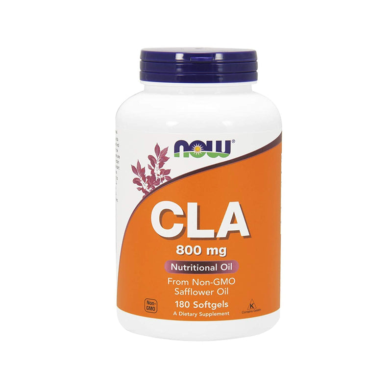 NOW Foods CLA, 800mg - 180 softgels - Slimming and Weight Management at MySupplementShop by NOW Foods