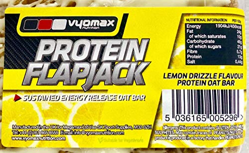 Vyomax Nutrition Flapjack protéiné au cheesecake aux baies 100g