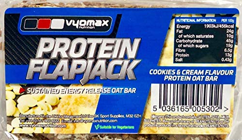 Vyomax Nutrition Protein Flapjack 100g - Sports Nutrition at MySupplementShop by Vyomax Nutrition