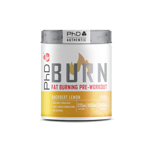 Burn Pre-Workout, Sherbet Lemon - 200g at MySupplementShop.co.uk