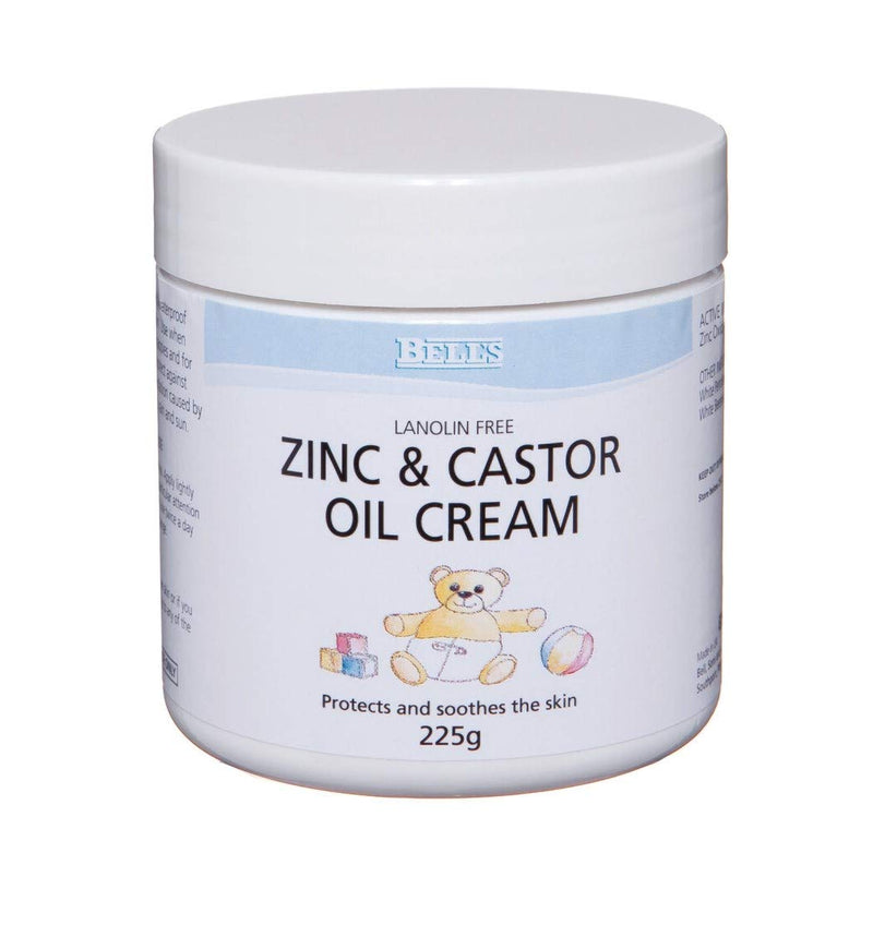 Zinc & Castor Oil Crm  Bells 225G - General Sales Line at MySupplementShop by BELL'S