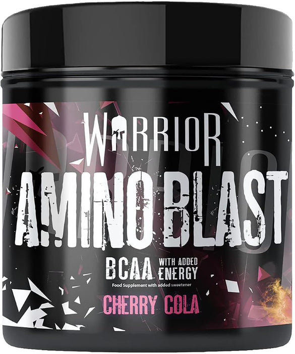 Warrior Amino Blast – 270 g – verzweigtkettiges Aminosäurepulver (BCAA) – hilft beim Aufbau schlanker Muskeln und beschleunigt die Regeneration (Grape Bubblegum)