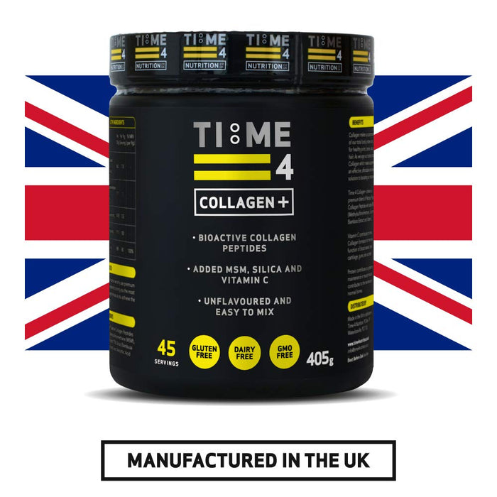 Time 4 Nutrition Time 4 Collagen+ 405g Best Value Nutritional Supplement at MYSUPPLEMENTSHOP.co.uk