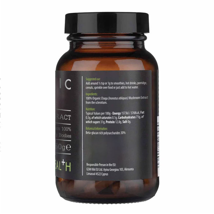 Chaga Extract Organic - 50g | High-Quality Herbal Supplement | MySupplementShop.co.uk