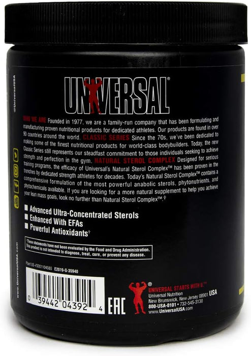 Universal Nutrition Natural Sterol Complex - 180 tablets