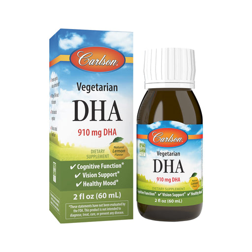 Vegetarian DHA, Natural Lemon - 60 ml.