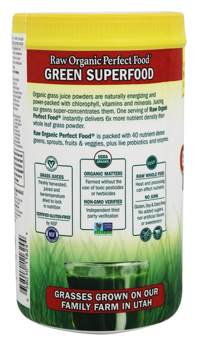 Garden of Life Raw Organic Perfect Food Green Superfood, Apple - 231g | High-Quality Whole Spices & Herbs | MySupplementShop.co.uk