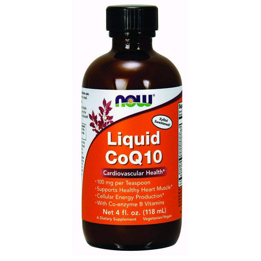 NOW Foods CoQ10 Liquid - 118 ml. | High-Quality Vitamins, Minerals & Supplements | MySupplementShop.co.uk