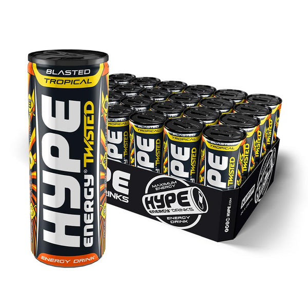 HYPE Twisted 24x250ml - Energy Drinks at MySupplementShop by HYPE