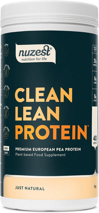 Nuzest Clean Lean Protein 1kg Just Natural 40 Servings
