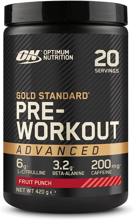 Optimum Nutrition Gold Standard Pre Workout Advanced 420g Blaue Himbeere