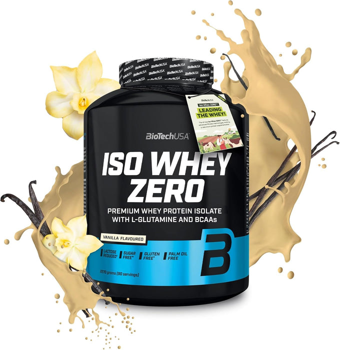 BioTechUSA Iso Whey Zero, Caffe Latte – 2270 Gramm