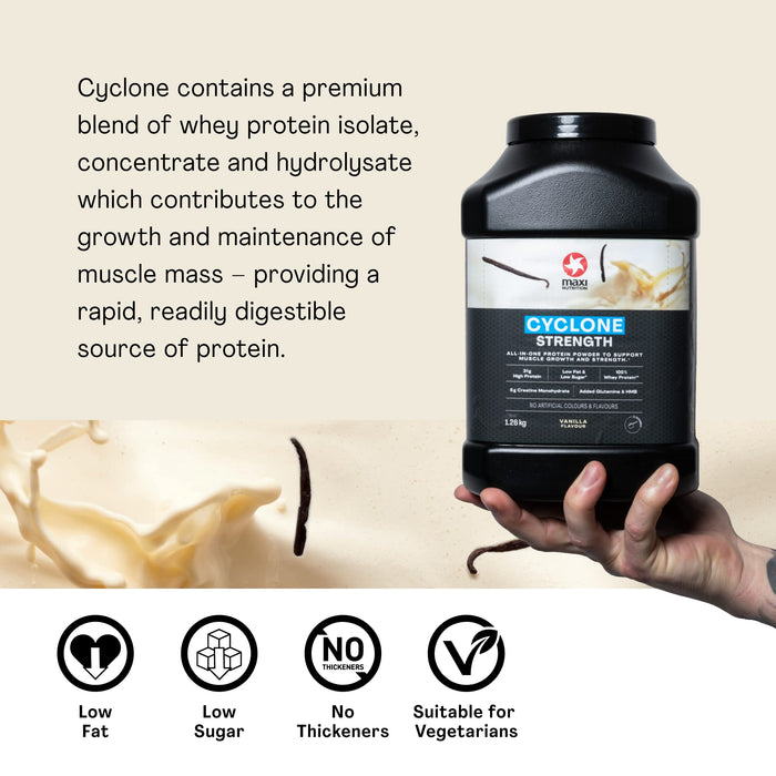 Maxi Nutrition Cyclone Powder 1260g Vanilla