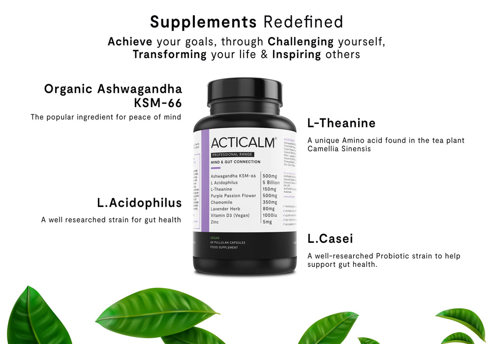 ActiCalm - 60 vegan pullulan caps at MySupplementShop.co.uk