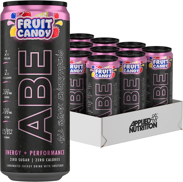 Applied Nutrition ABE CARBONATED CAN 12x330ml American Grape Soda