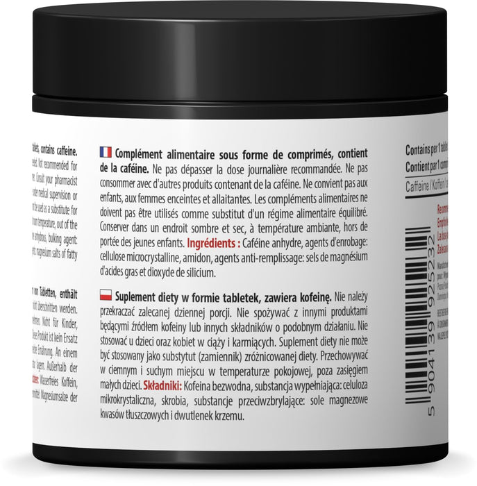 Skill Nutrition Caffeine 120 tabs - Endurance at MySupplementShop by Skill Nutrition