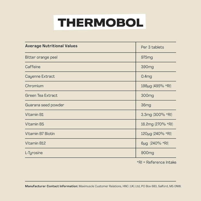 Maxi Nutrition Thermobol 90 Tablets: Your Ultimate Fat Metaboliser