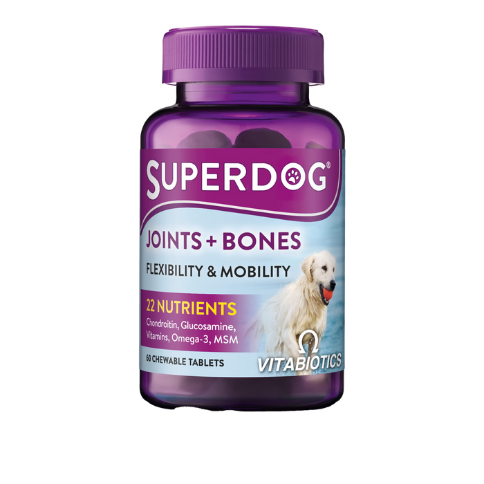 Vitabiotics Super Dog Joints & Bones Chewable 60 Tablets