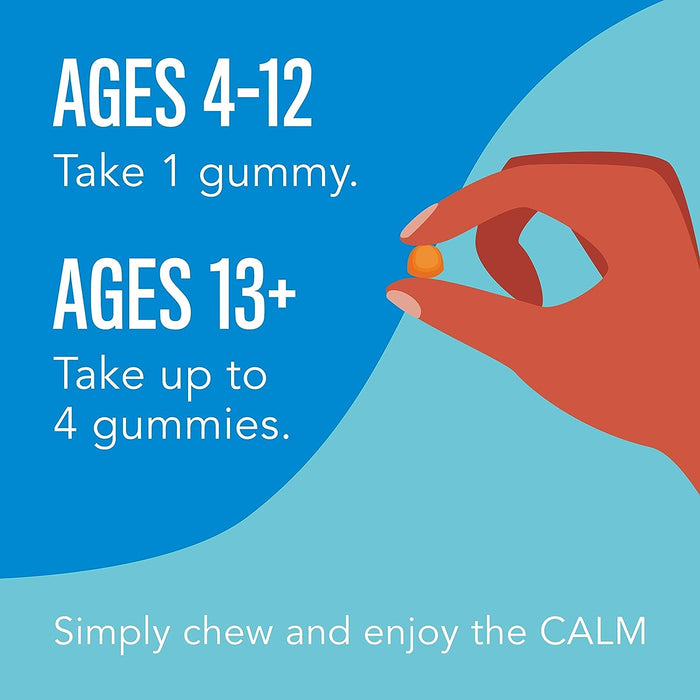 Natural Vitality Calm Kids Gummies, süße Zitrusfrüchte – 60 Gummis