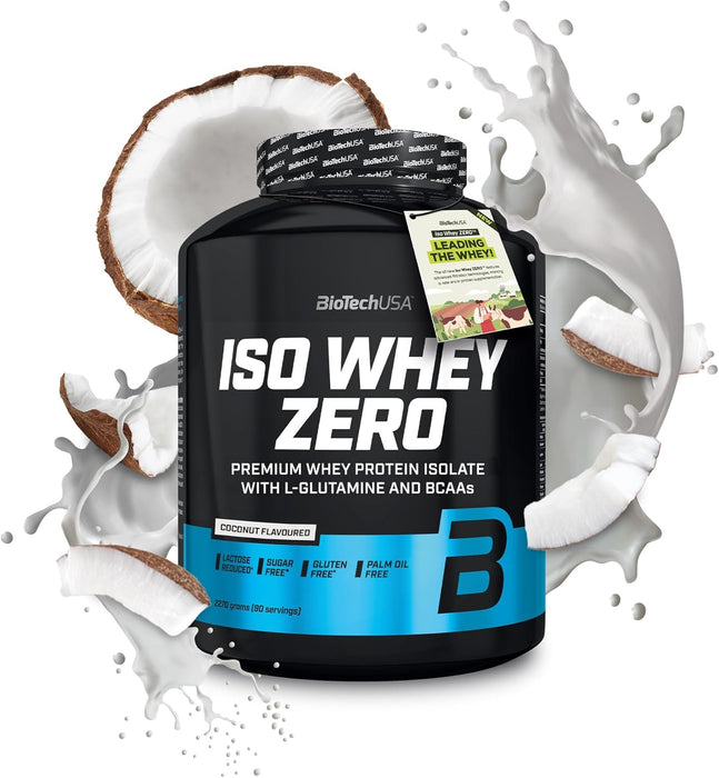 BioTechUSA Iso Whey Zero, Caffe Latte – 2270 Gramm