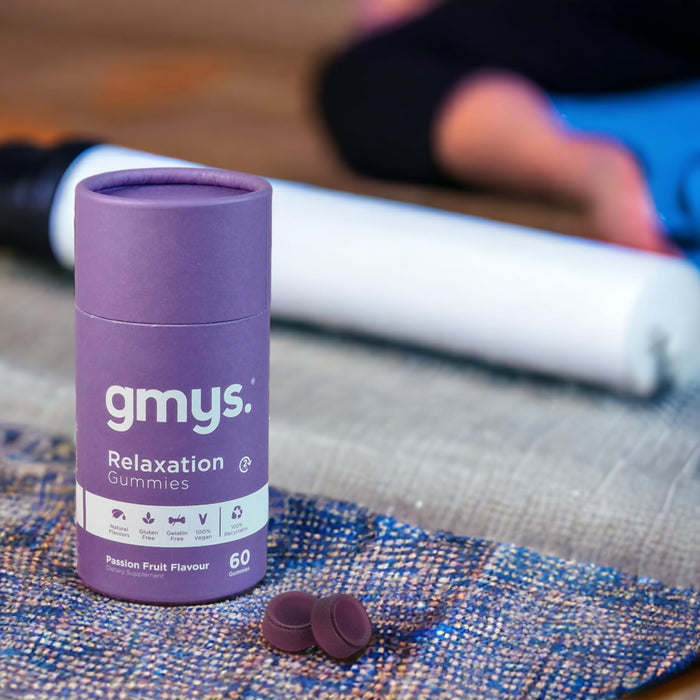 Gmys Relaxation Gummies, Passion Fruit - 60 gummies Best Value Herbal Supplement at MYSUPPLEMENTSHOP.co.uk