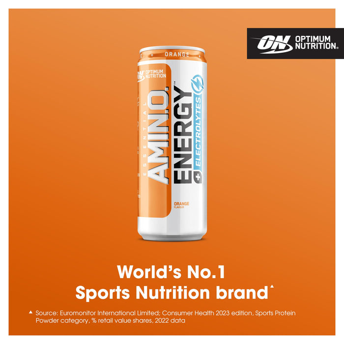 Optimum Nutrition Amino Energy + Electrolyte RTD 24x250ml - Diet Shakes at MySupplementShop by Optimum Nutrition