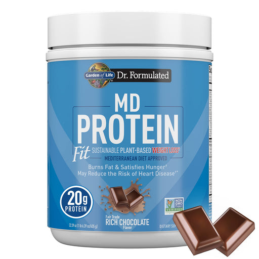 Garden of Life Raw Organic Fit, Chocolate - 455g | High-Quality Protein | MySupplementShop.co.uk