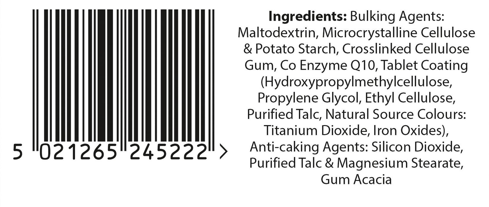 Vitabiotics Ultra Co-Q10 50mg 60 Tablets - Energy & Mind at MySupplementShop by Vitabiotics