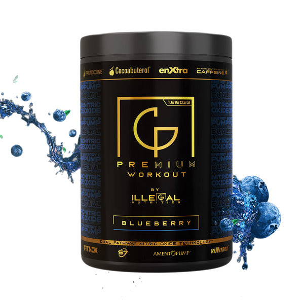 Illegal Nutrition Premium Pre-Workout 193g Blueberry cheapest price with MYSUPPLEMENTSHOP.co.uk