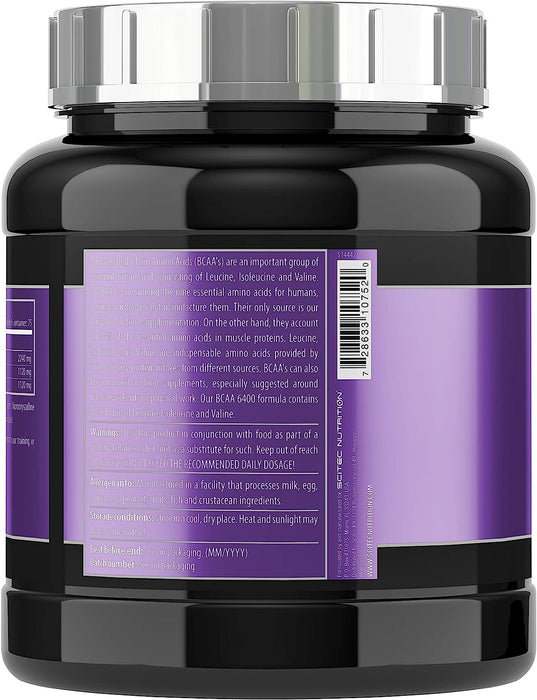 SciTec BCAA 6400 - 125 comprimés