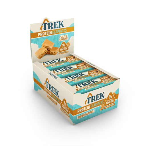 TREK Protein Flapjack 16x50g - Salted Caramel - High Protein at MySupplementShop by JC's TREK