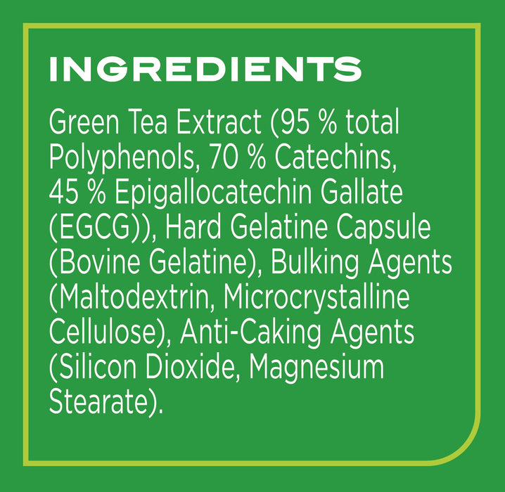 Reflex Nutrition Green Tea Extract 300mg 100 Caps - Sports Nutrition at MySupplementShop by Reflex