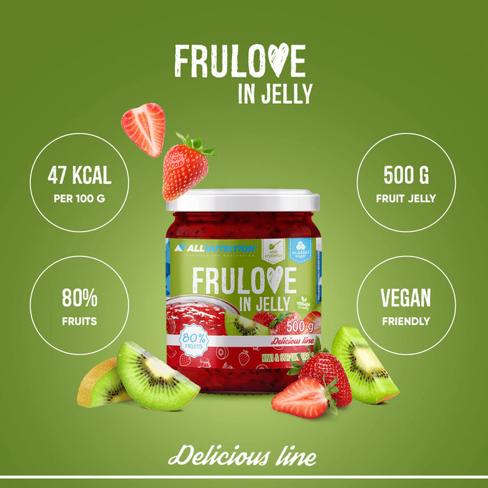 Allnutrition Frulove In Jelly, Kiwi & Strawberry - 500g - Food at MySupplementShop by Allnutrition