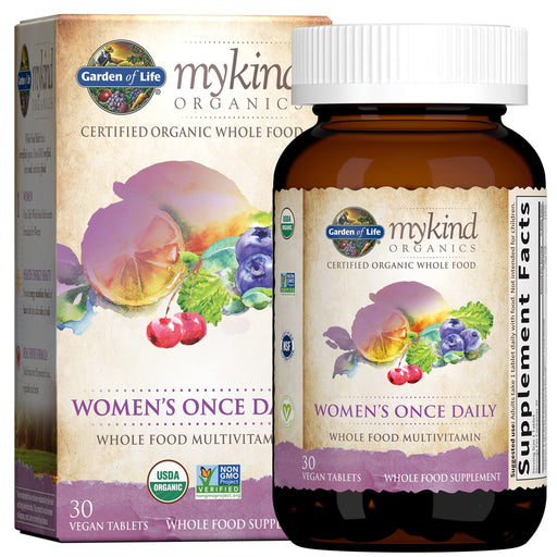 Garden of Life Mykind Organics Women's Once Daily - 30 vegan tabs | High-Quality Vitamins & Minerals | MySupplementShop.co.uk
