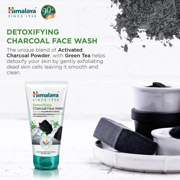 Himalaya Detoxifying Charcoal Face Wash - 150 ml.