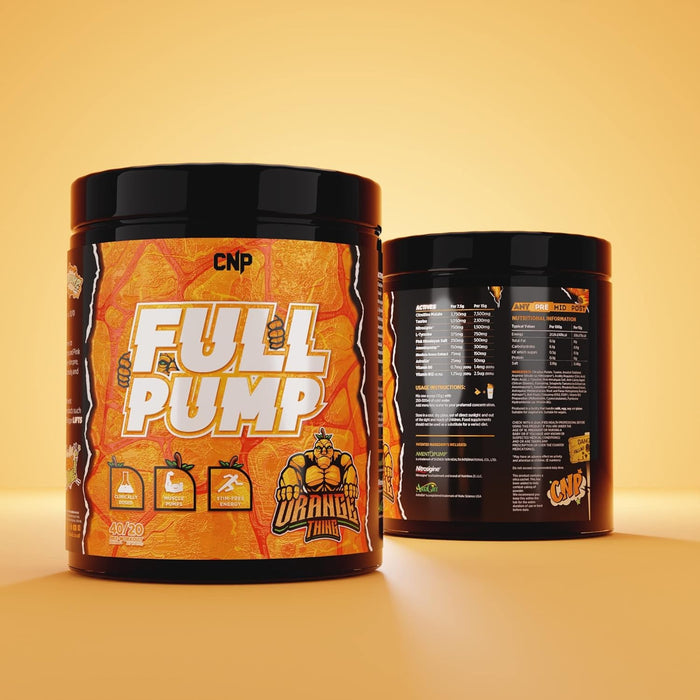 CNP Professional Full Pump 300 g, formule ultime sans stimulation – Vasodilatation maximale et nutrition musculaire améliorée en 4 saveurs uniques