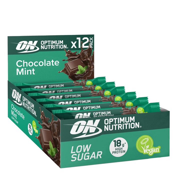 Optimum Nutrition Pflanzenriegel 12x60g Choc Mint