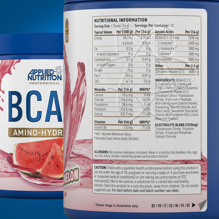 Applied Nutrition BCAA Amino-Hydrate 450g - BCAAs at MySupplementShop by Applied Nutrition