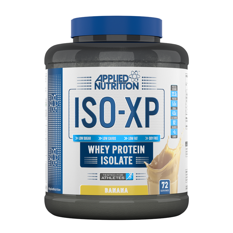 Applied Nutrition ISO XP 1.8kg Banana Best Value Sports Supplements at MYSUPPLEMENTSHOP.co.uk