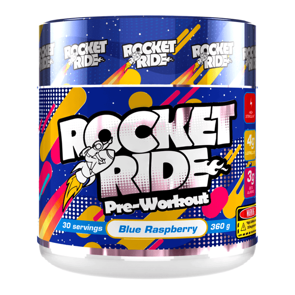 RocketRide 360g Blue Raspberry | Top Rated Sports Supplements at MySupplementShop.co.uk