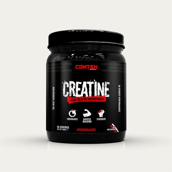 Conteh Sports Creatine  400g Unflavoured | Premium Creatine Supplements at MySupplementShop.co.uk